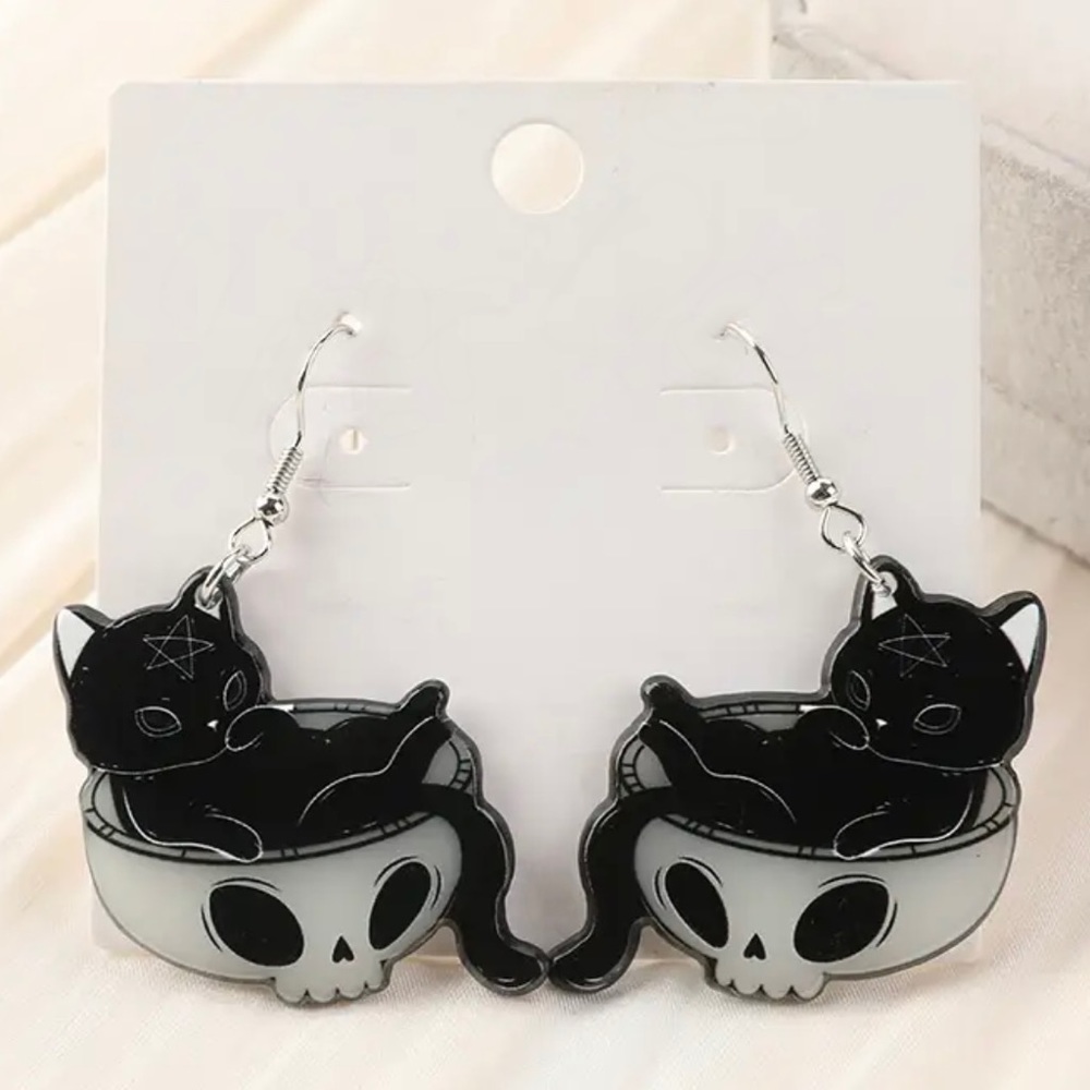 Cat Earrings